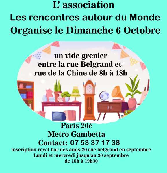 Affiche Vide grenier