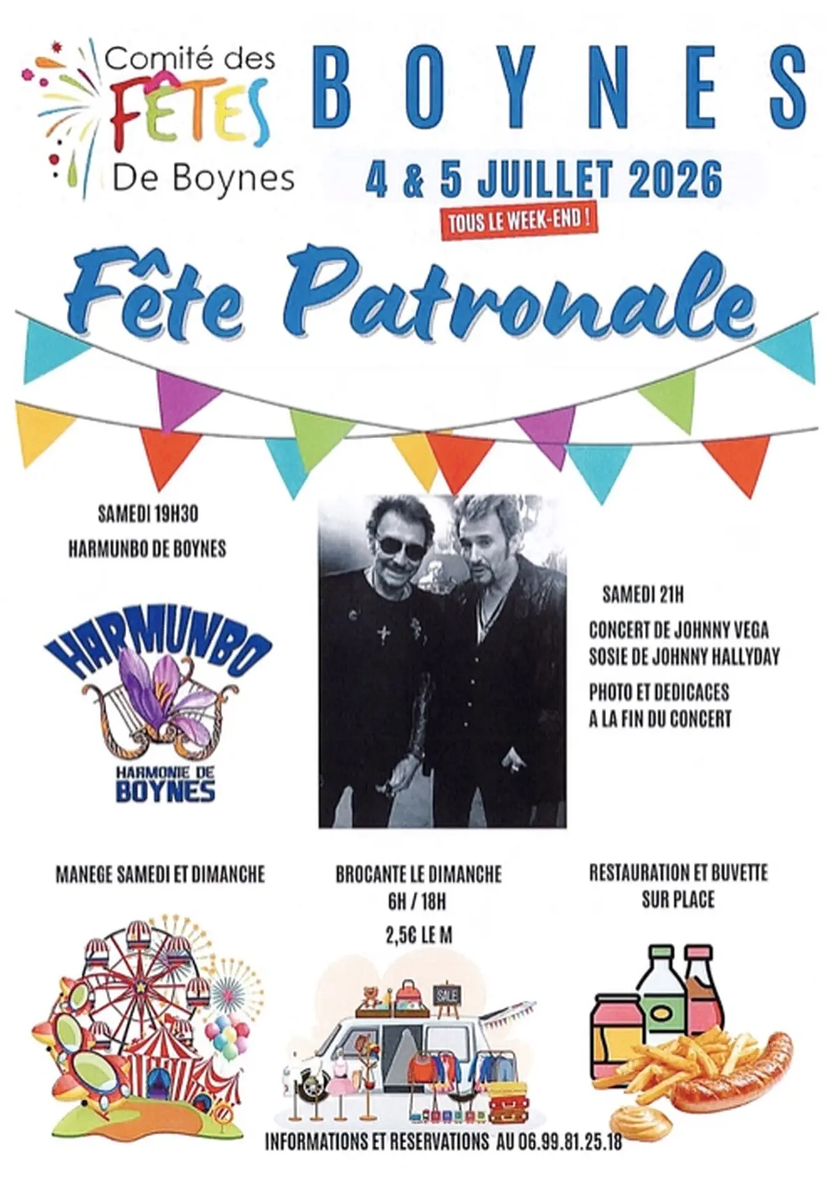 Affiche Brocante Boynes dimanche 5 juillet 2026 (45300)