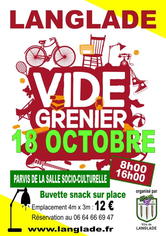 Affiche Vide-grenier de Langlade