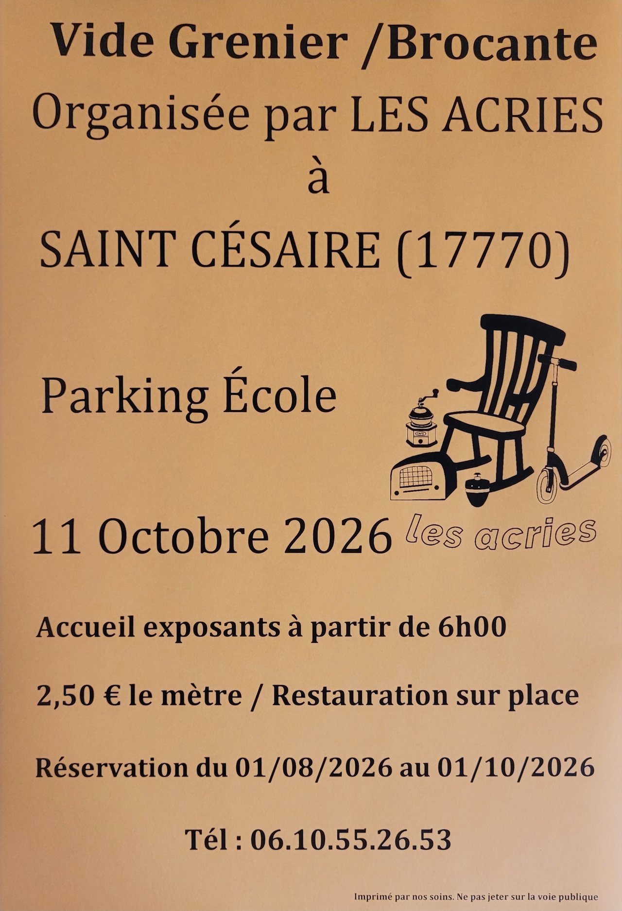 Affiche Brocante du Vieux Dijon dimanche 18 octobre 2026 (21000)