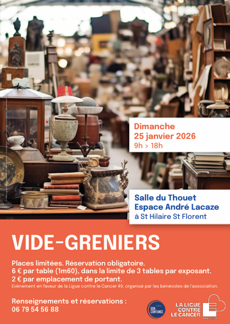 Affiche Brocante Warcq dimanche 28 juin 2026 (08000)