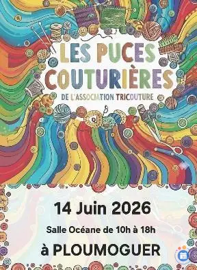 Affiche Puces couturières Ploumoguer dimanche 14 juin 2026 (29810)