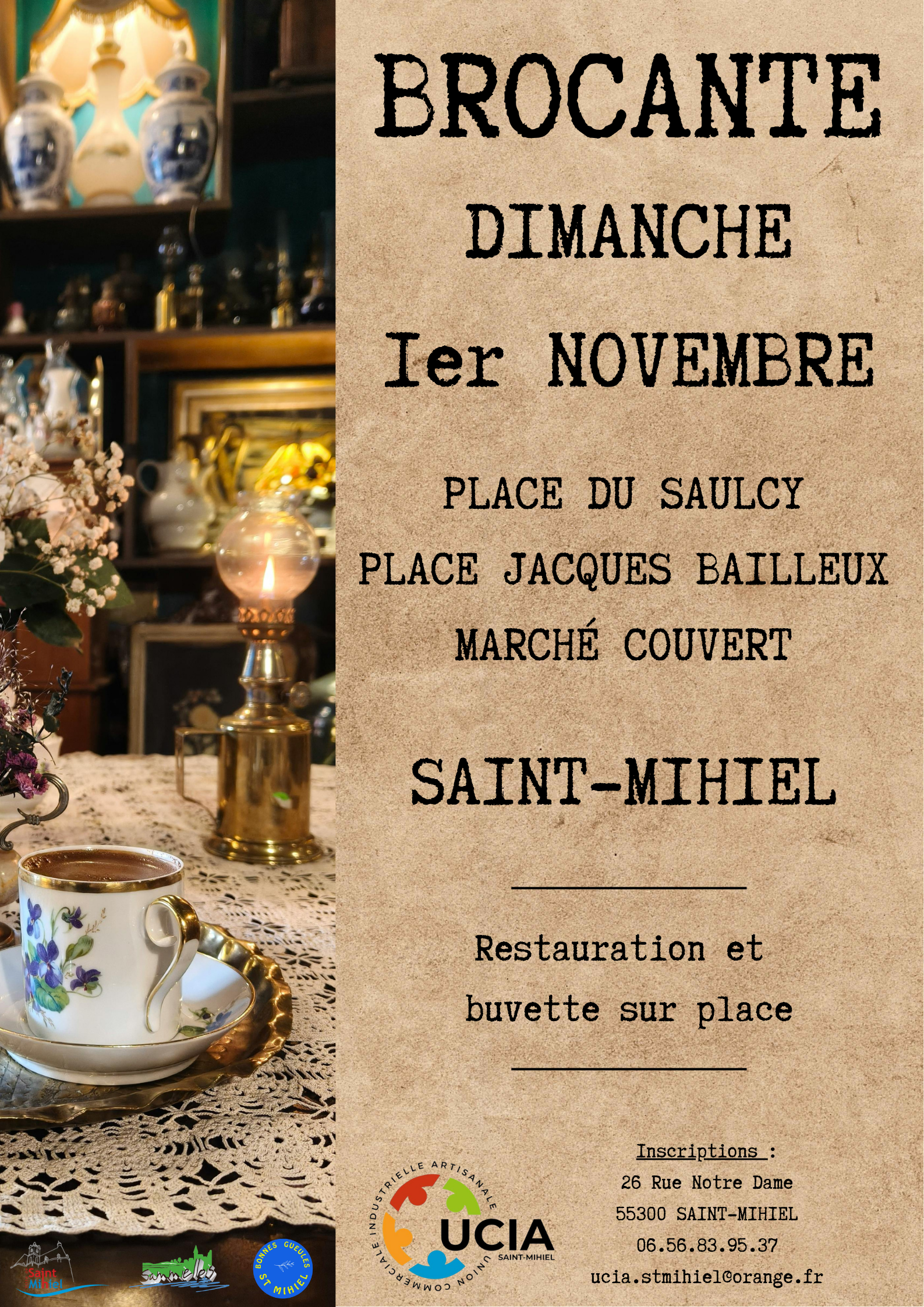 Affiche BROCANTE