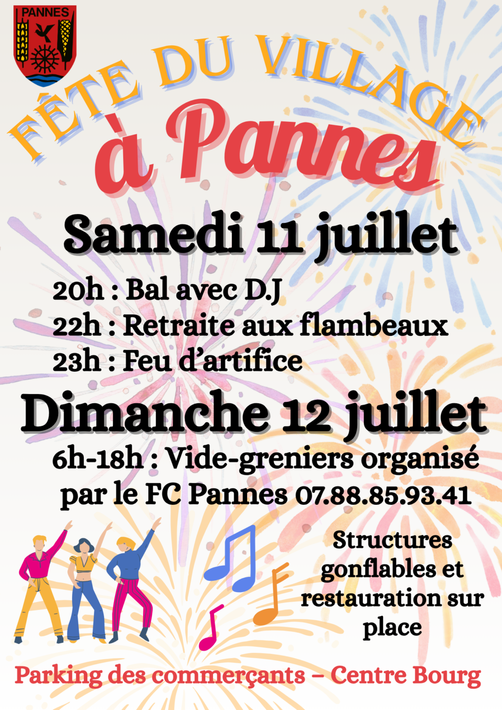 Affiche Vide-greniers Pannes dimanche 12 juillet 2026 (45700)