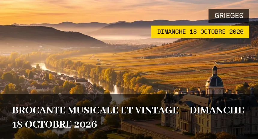 Affiche Vide-grenier Brocante Saint-Cesaire dimanche 11 octobre 2026 (17770)