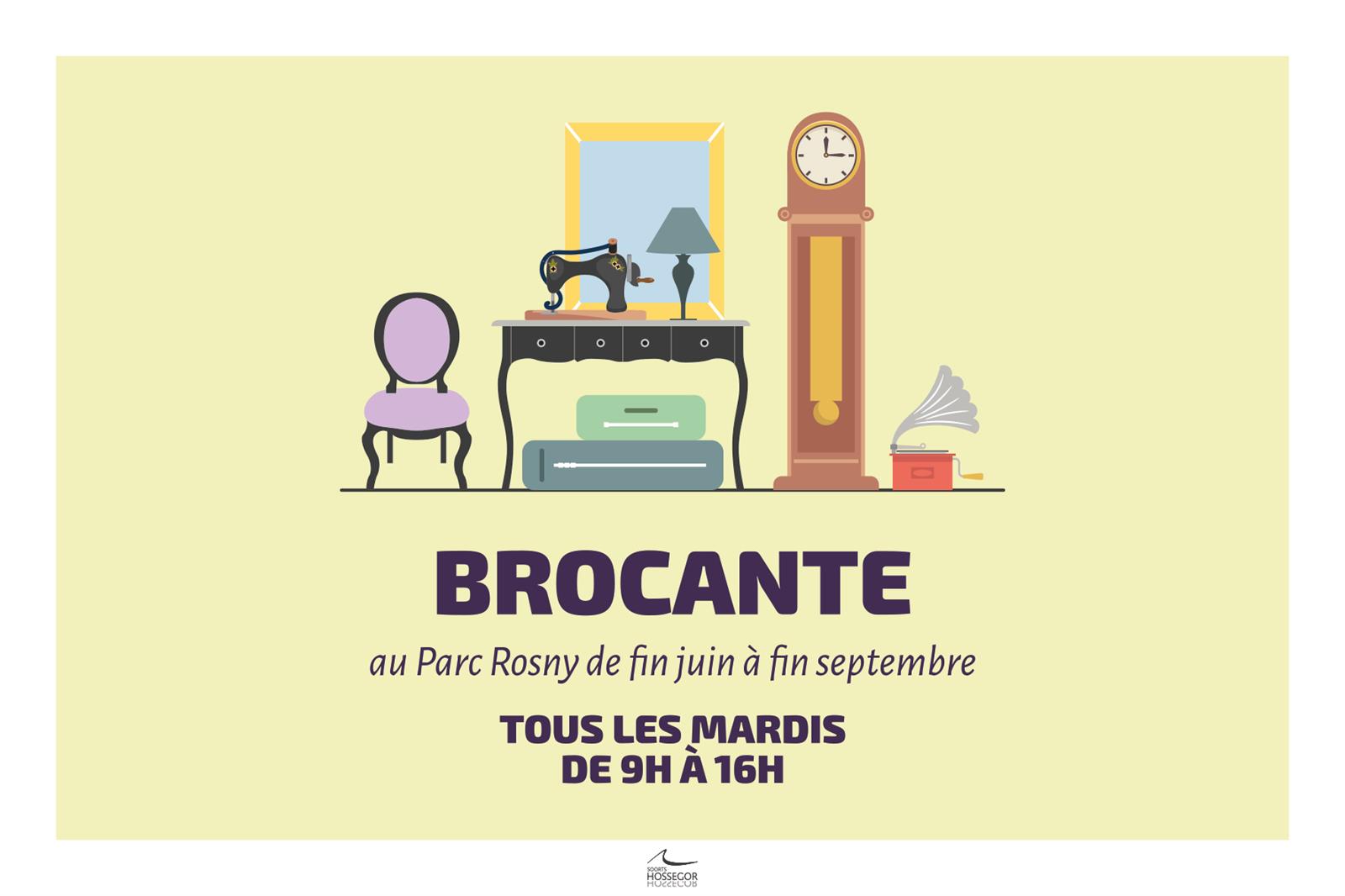 Affiche Brocante Soorts-Hossegor mardi 30 juin 2026 (40150)