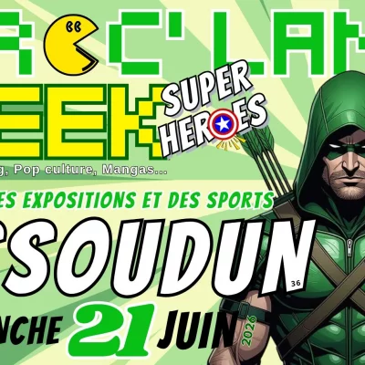 Affiche Vide-grenier geek Broc'Land Issoudun dimanche 21 juin 2026 (36100)