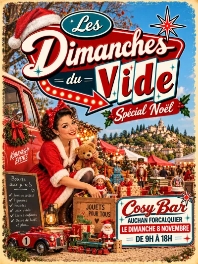 Affiche LES DIMANCHES DU VIDE #02 SPECIAL NÖEL