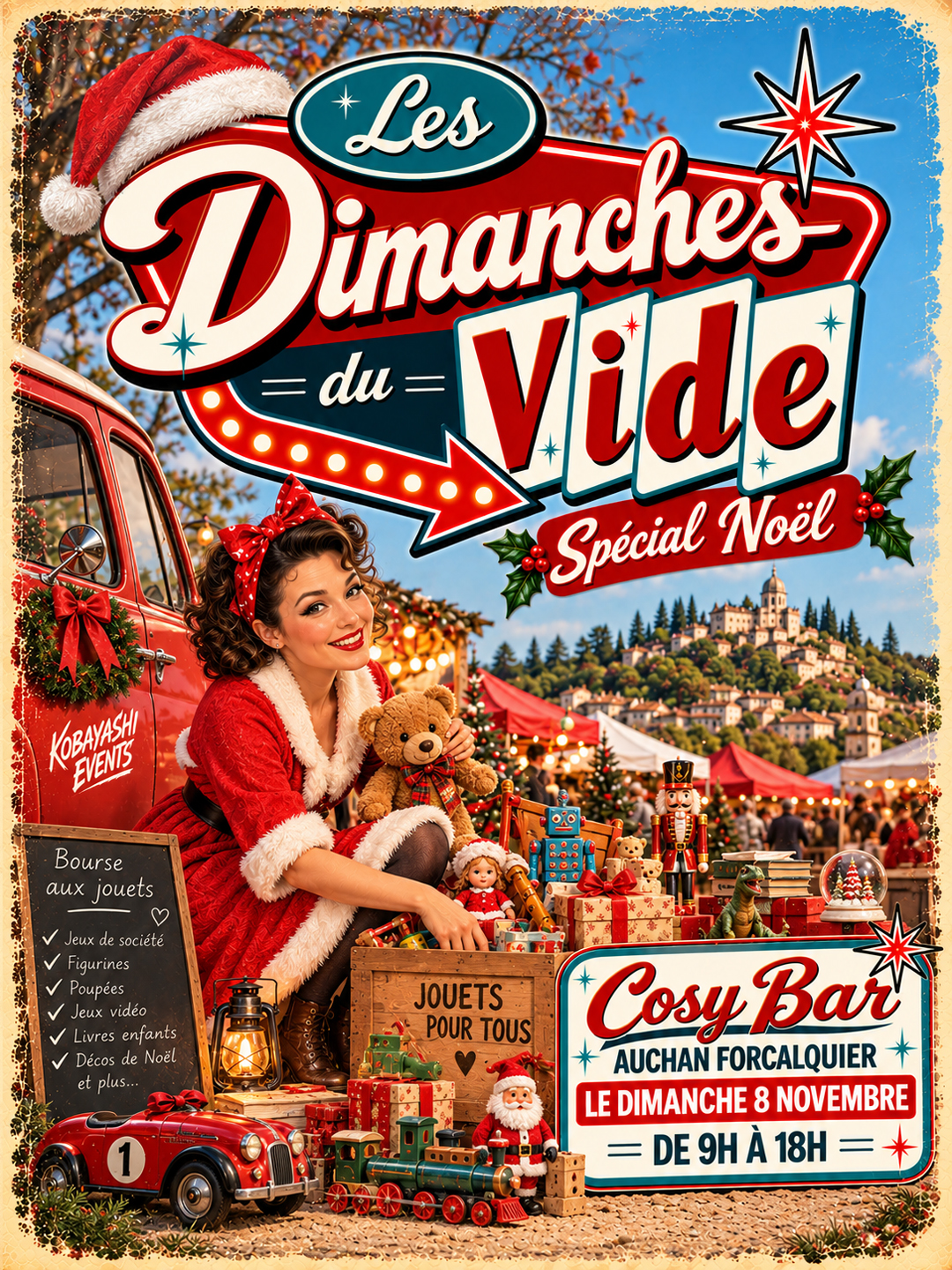 Affiche LES DIMANCHES DU VIDE #02 SPECIAL NÖEL