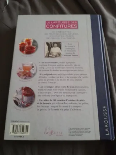 Le larousse des confitures - christine ferber - Livres - Saint-Satur (18300)