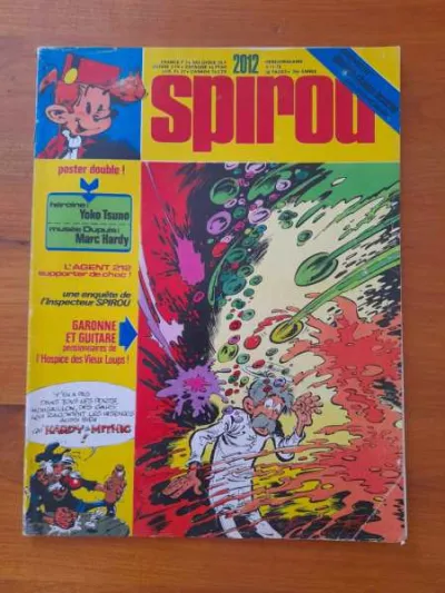 Spirou hebdomadaire n° 2012 - 39 e année - Livres - Saint-Satur (18300)