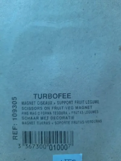 Ciseaux magnet support fruit légume - photo 2