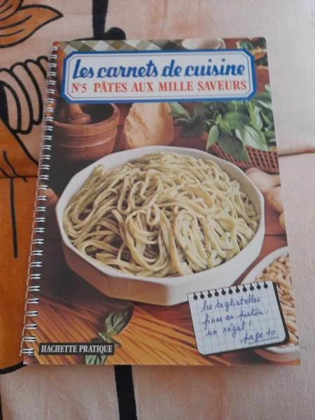 Les carnets de cuisine n°5 pates aux mille saveurs - Livres - Saint-Satur (18300)