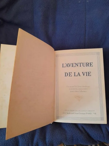 L' aventure de la vie - Livres - Saint-Satur (18300)