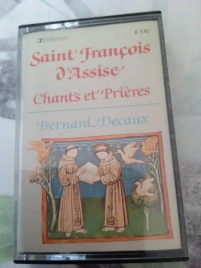 Cassette audio " saint-françois d'assise " - CD, DVD & Vinyles - Saint-Satur (18300)