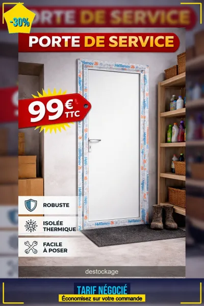 Porte de service - Bricolage