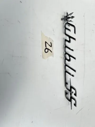 Logo maserati ghibli ss - photo 2