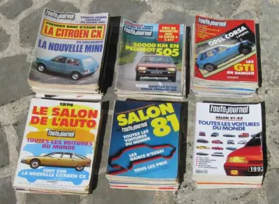 Lot de 90 revues l'auto-journal - Collection - Maule (78580)