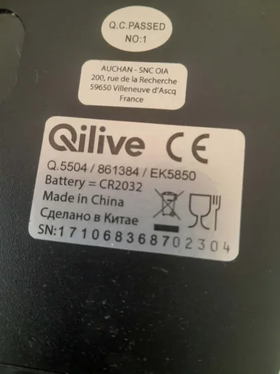 Qilive -  Balance de cuisine électronique avec bol - photo 4
