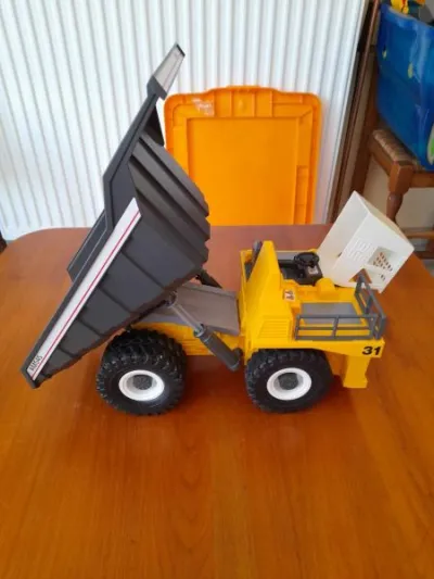 Camion benne - camion de chantier playmobil - photo 4