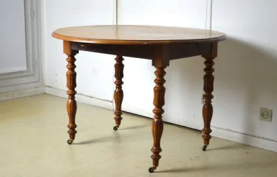 Table style louis philippe en noyer xixe - photo 4