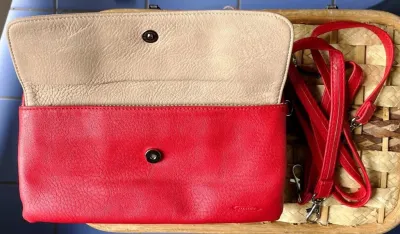 Sac à main en cuir souple Shauli en excellent état - photo 2