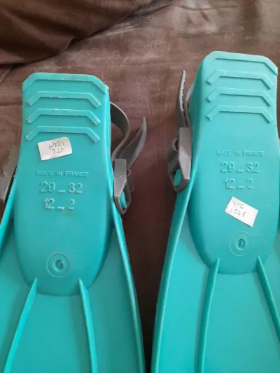Sunny -  Paire de palmes Turquoise Enfant - photo 4