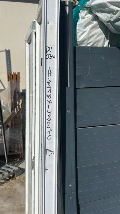 Fenêtre blanc porte fenêtre deux vantaux - photo 2