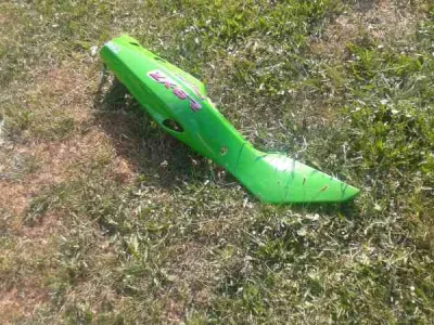 Cache latéral droit kawasaki zx6r 1997 - photo 3