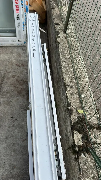 Coulissantes pvc blanc Haut 750/ Larg 1400 - photo 2