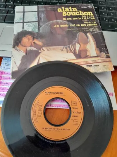 45t " alain souchon " - photo 2
