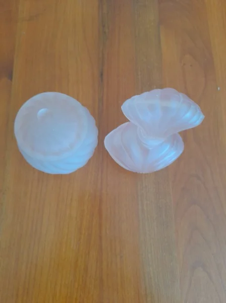 Ensemble flacon vide et pot avec bouchon en verre - Collection - Saint-Satur (18300)