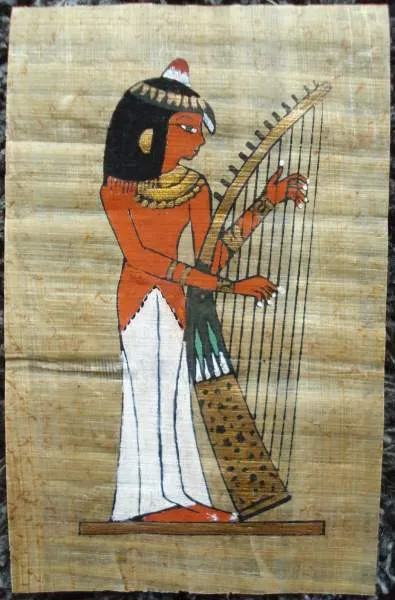 Lot de 3 beaux petits papyrus - photo 2