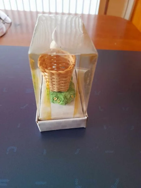 Miniature -petite figurine lapin en céramique - Décoration - Saint-Satur (18300)