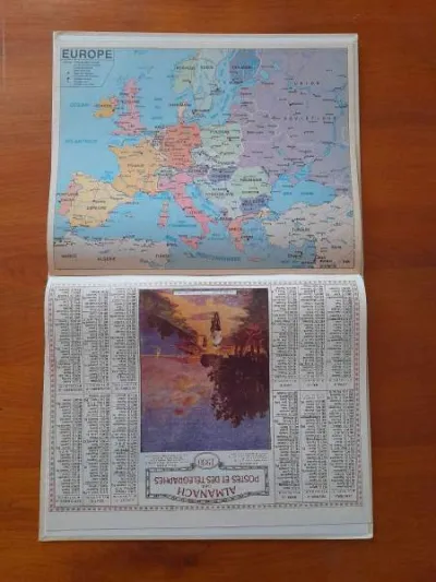 Almanach du facteur 1993 - la poste - photo 4