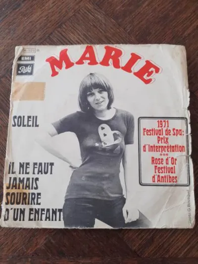 45 t "marie" - CD, DVD & Vinyles - Saint-Satur (18300)