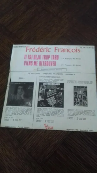 45 t frédéric françois "il est déjà trop tard" - photo 2