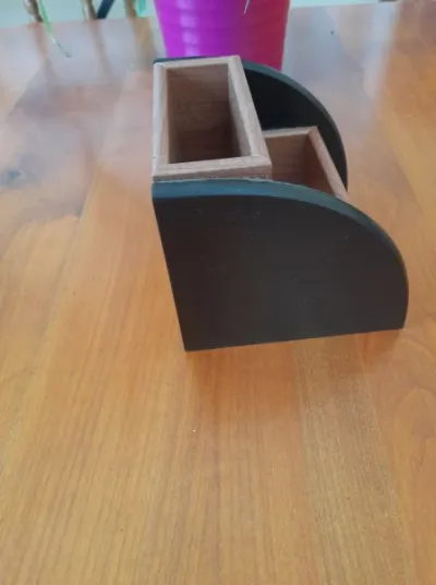 Présentoir à carte de visite en bois - photo 4