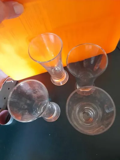 Lot 4 verres tulipes - pastis , ricard , coctails - photo 3