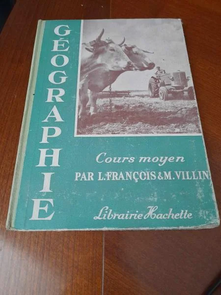 Livre geographie " cours moyen " - l . françois - Livres - Saint-Satur (18300)