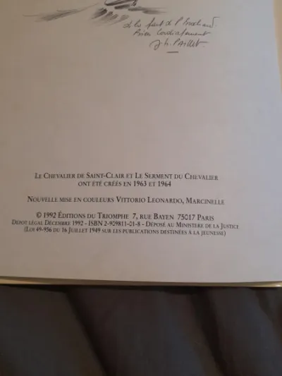 Le chavalier de saint-clair - le complot, - photo 4