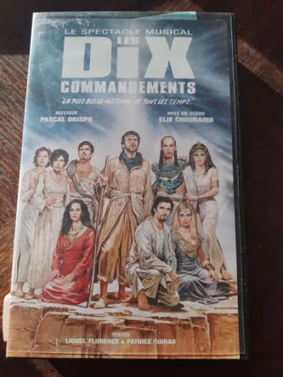 Cassette vhs "les dix commandements" - CD, DVD & Vinyles - Saint-Satur (18300)