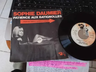 45t " guy bedos et sophie daumier " - photo 2