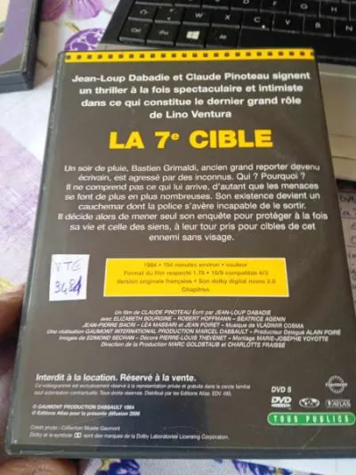Dvd : " la 7 éme cible " - photo 3