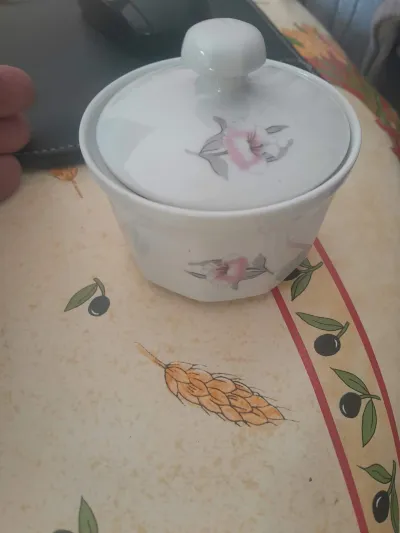 Triptis Porzellan-Lot de 2 pots à condiments - photo 3