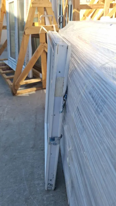 Fenêtre pvc blanc fixe Haut 1000/ Larg 780 - photo 2