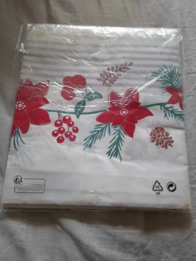 Nappe de table roses d' hiver 180 x 180 cm - photo 2