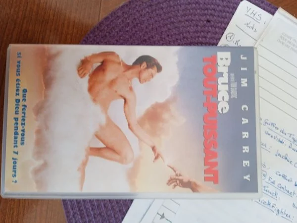 Vhs "bruce tout-puissant" - CD, DVD & Vinyles - Saint-Satur (18300)