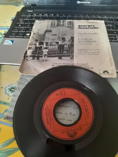 45 t " georges moustaki " - photo 2