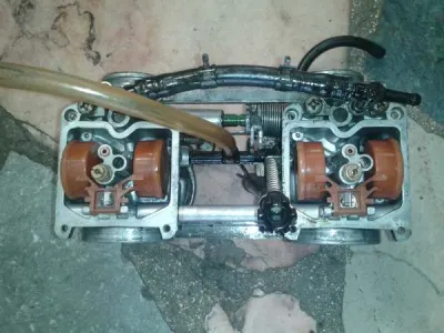 Rampe carburateur kawasaki 500 gpz 1993 - photo 2